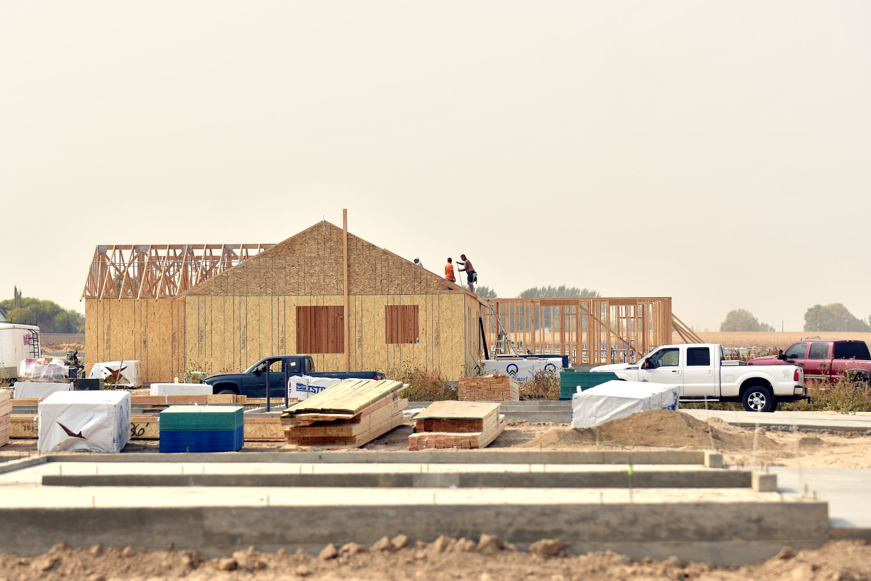 New builds keep construction workers busy
